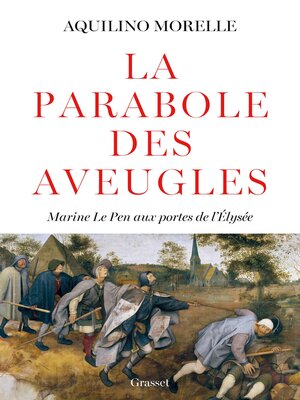 cover image of La parabole des aveugles